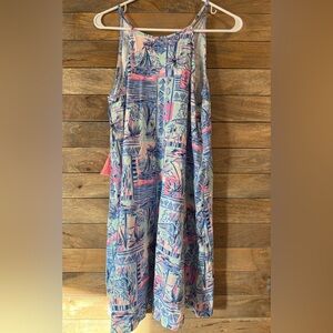 Lilly Pulitzer Multicolor Tropical Print Dress